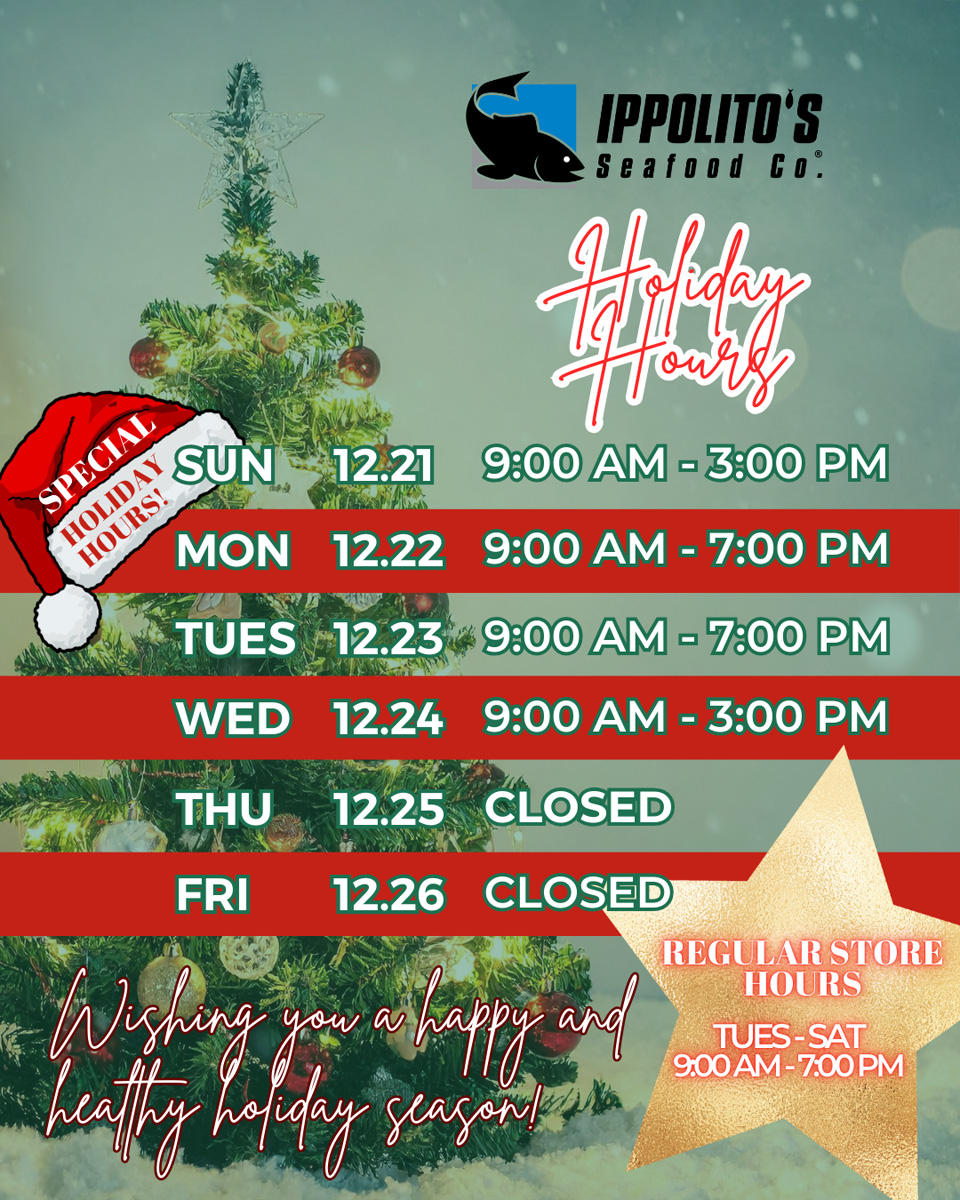 Ippolito's Store Hours