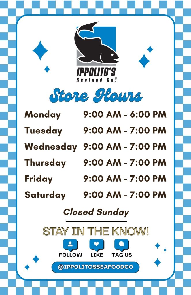 Ippolito's Store Hours