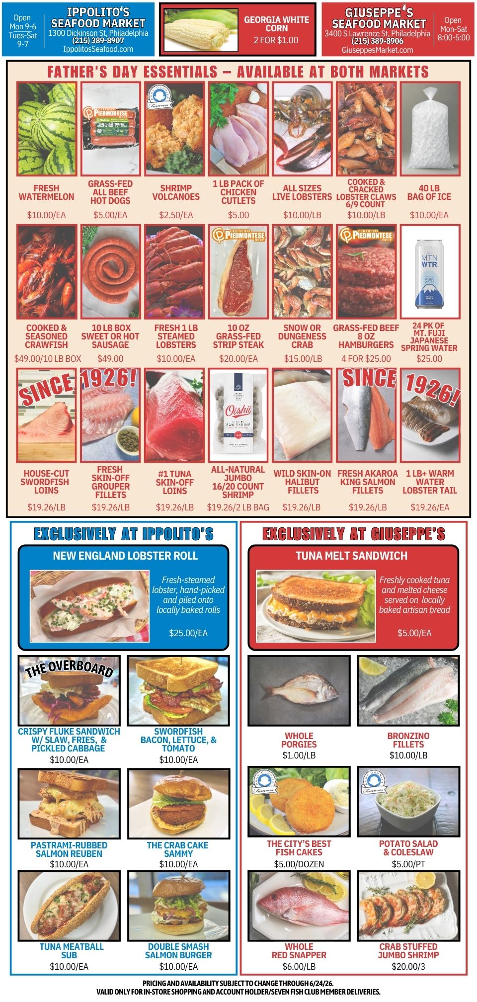 61826 INQUIRER AD Market Specials