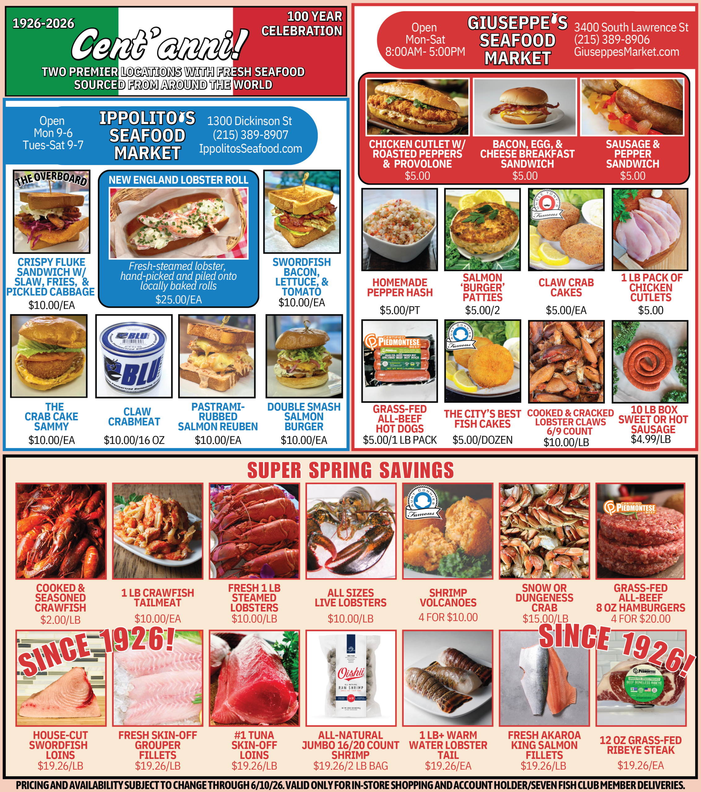 Market Specials