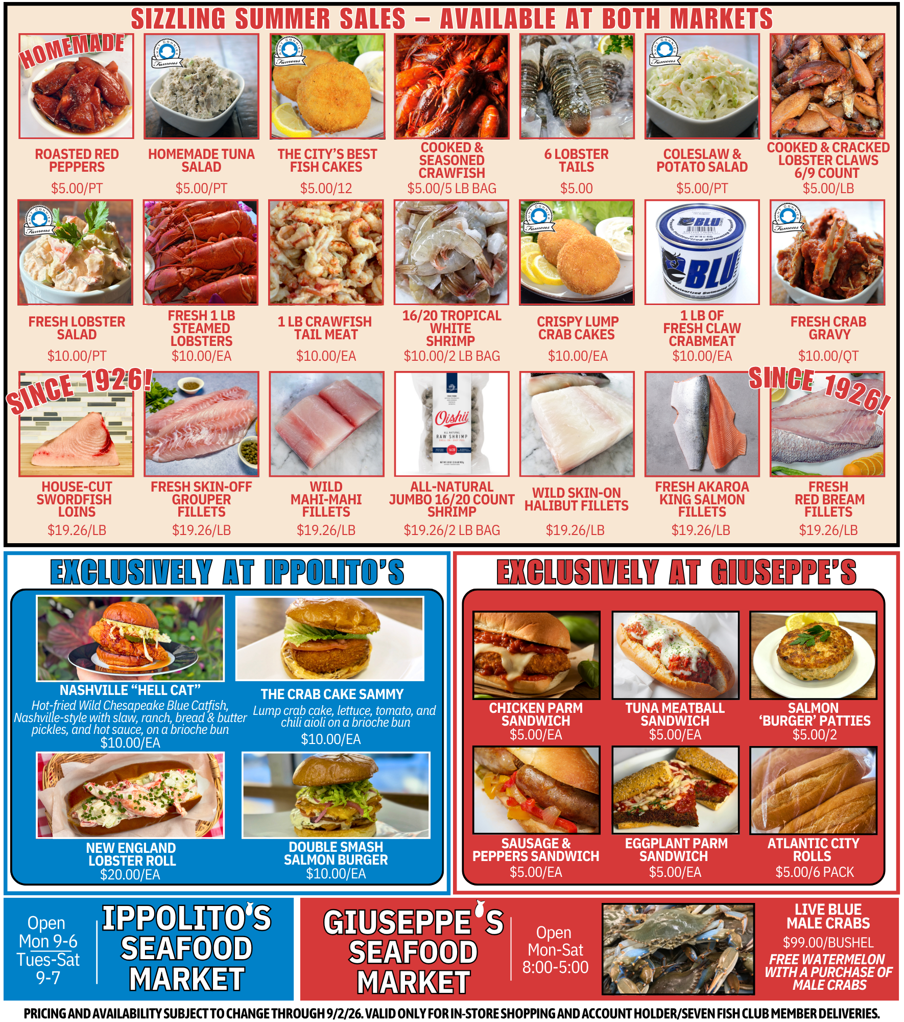 Market Specials