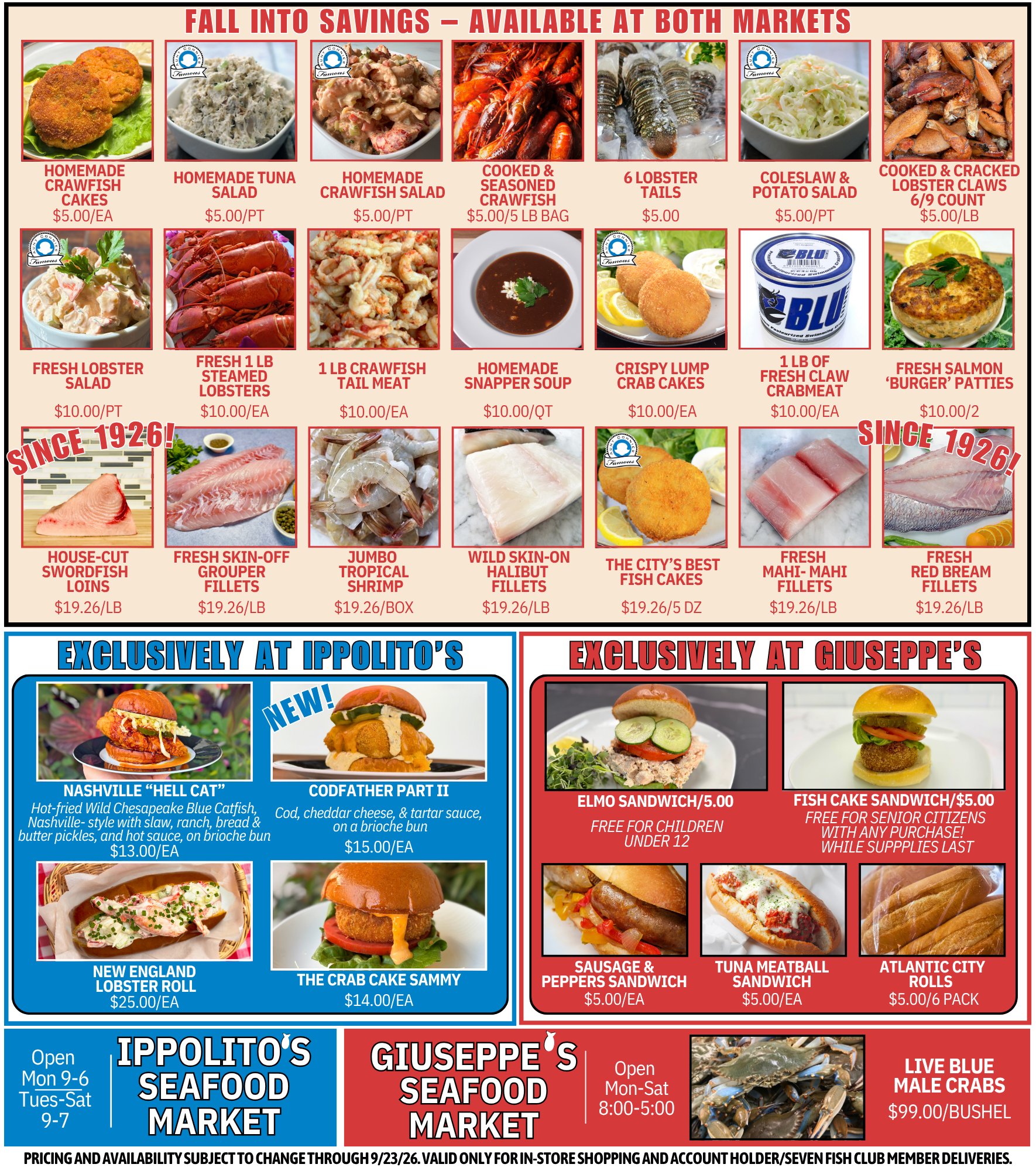 Market Specials